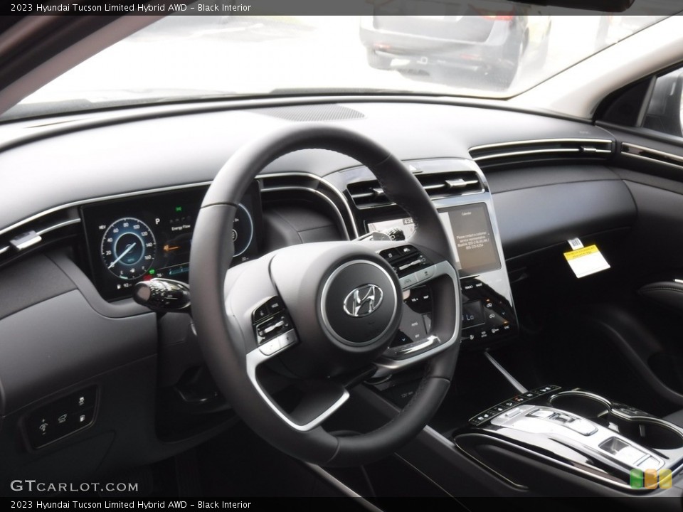 Black Interior Dashboard for the 2023 Hyundai Tucson Limited Hybrid AWD #146578803