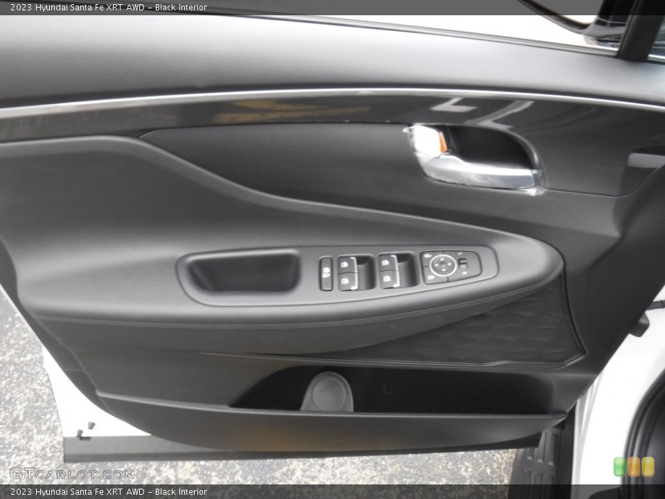 Black Interior Door Panel for the 2023 Hyundai Santa Fe XRT AWD #146579016