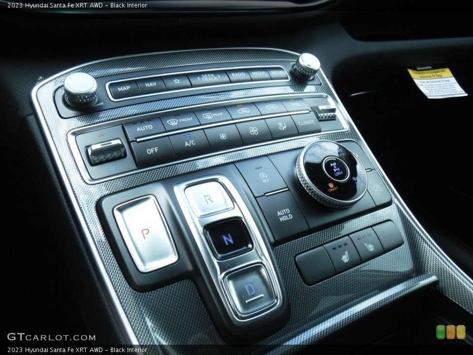Black Interior Controls for the 2023 Hyundai Santa Fe XRT AWD #146579040
