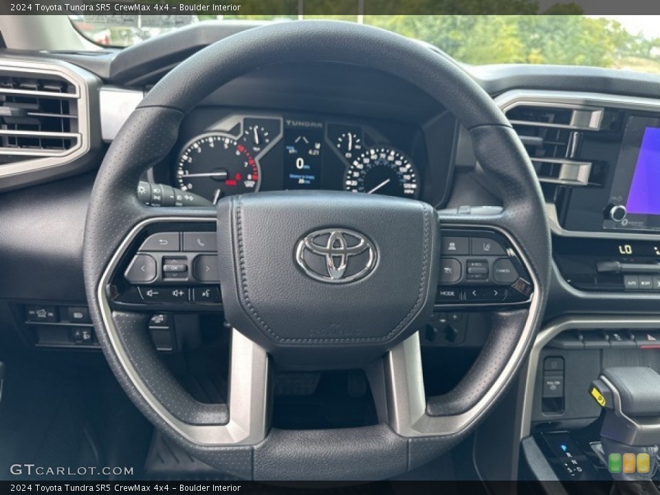 Boulder Interior Steering Wheel for the 2024 Toyota Tundra SR5 CrewMax 4x4 #146579542