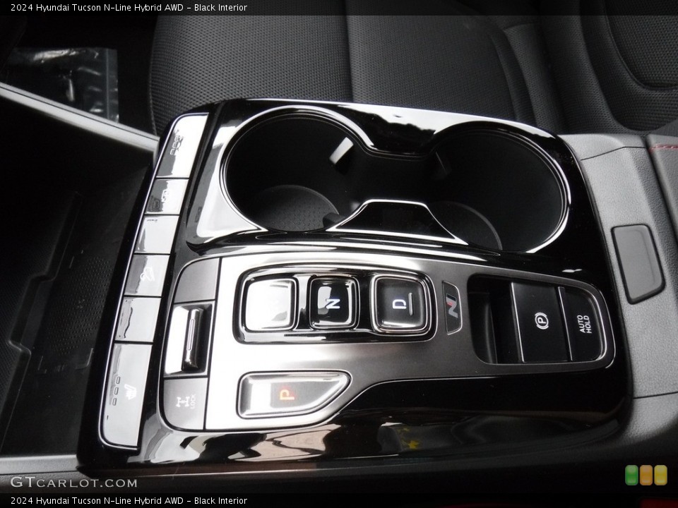 Black Interior Transmission for the 2024 Hyundai Tucson N-Line Hybrid AWD #146579691