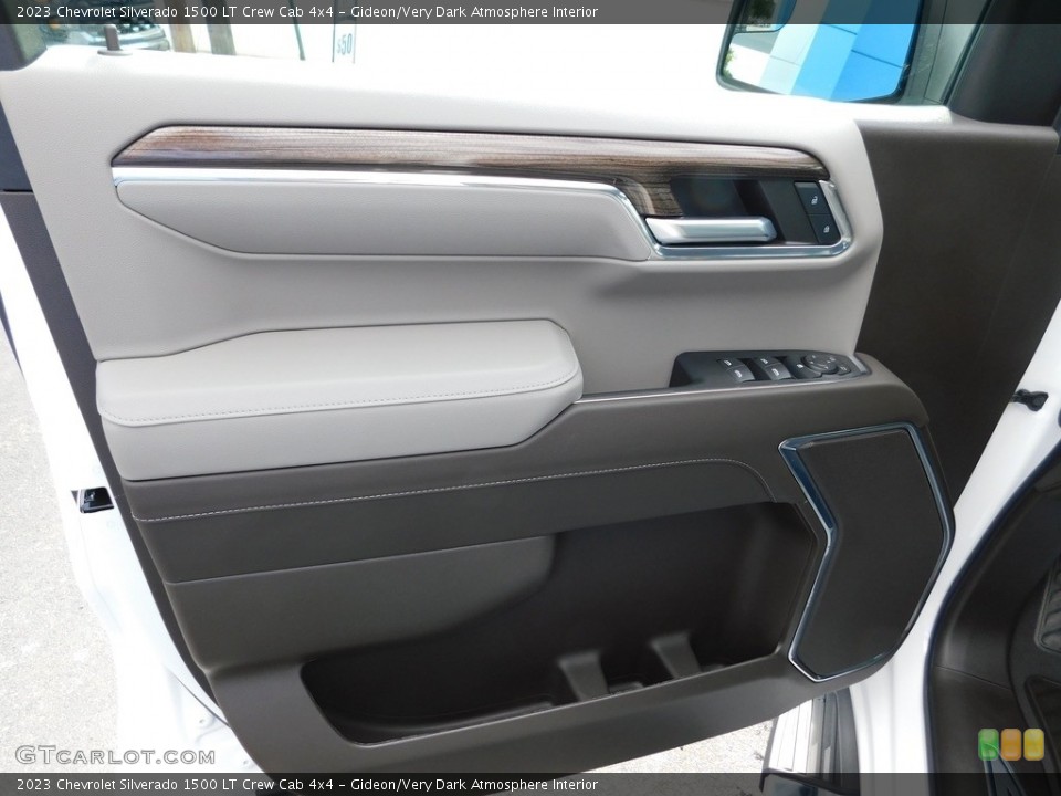 Gideon/Very Dark Atmosphere Interior Door Panel for the 2023 Chevrolet Silverado 1500 LT Crew Cab 4x4 #146579846