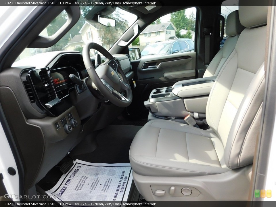 Gideon/Very Dark Atmosphere Interior Front Seat for the 2023 Chevrolet Silverado 1500 LT Crew Cab 4x4 #146579858