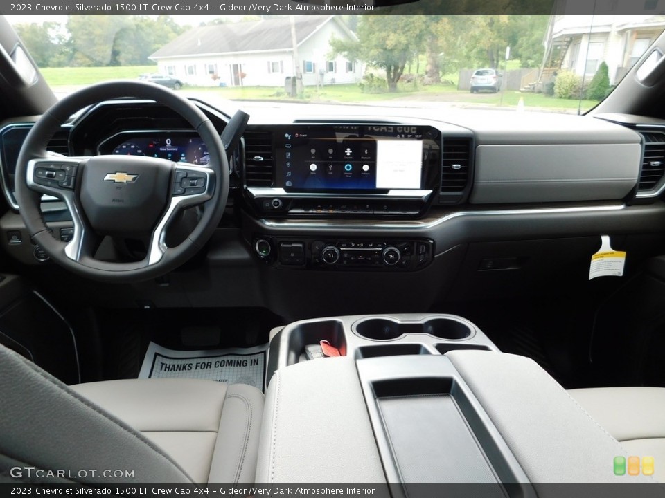 Gideon/Very Dark Atmosphere Interior Dashboard for the 2023 Chevrolet Silverado 1500 LT Crew Cab 4x4 #146579970