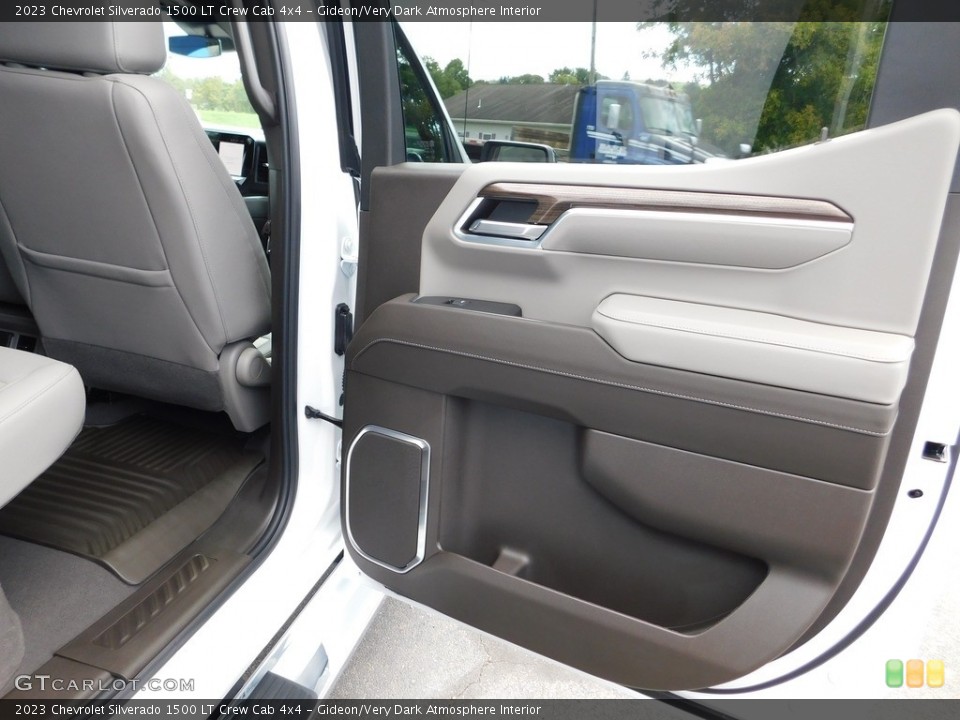 Gideon/Very Dark Atmosphere Interior Door Panel for the 2023 Chevrolet Silverado 1500 LT Crew Cab 4x4 #146580000