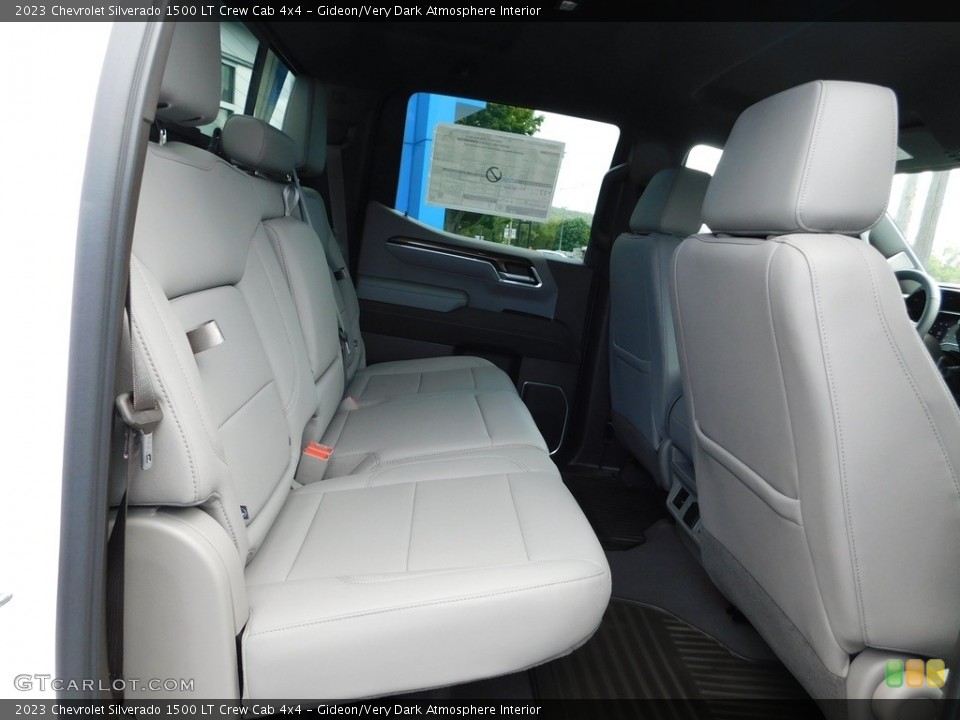 Gideon/Very Dark Atmosphere Interior Rear Seat for the 2023 Chevrolet Silverado 1500 LT Crew Cab 4x4 #146580005