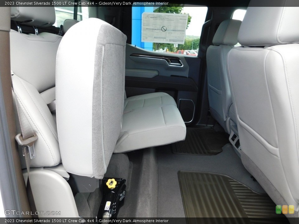 Gideon/Very Dark Atmosphere Interior Rear Seat for the 2023 Chevrolet Silverado 1500 LT Crew Cab 4x4 #146580010