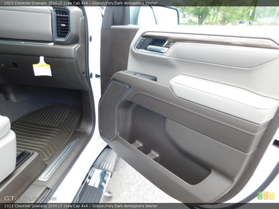 Gideon/Very Dark Atmosphere Interior Door Panel for the 2023 Chevrolet Silverado 1500 LT Crew Cab 4x4 #146580023