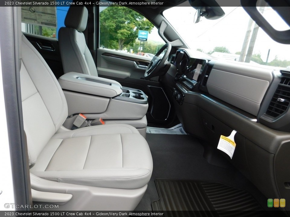 Gideon/Very Dark Atmosphere Interior Front Seat for the 2023 Chevrolet Silverado 1500 LT Crew Cab 4x4 #146580030