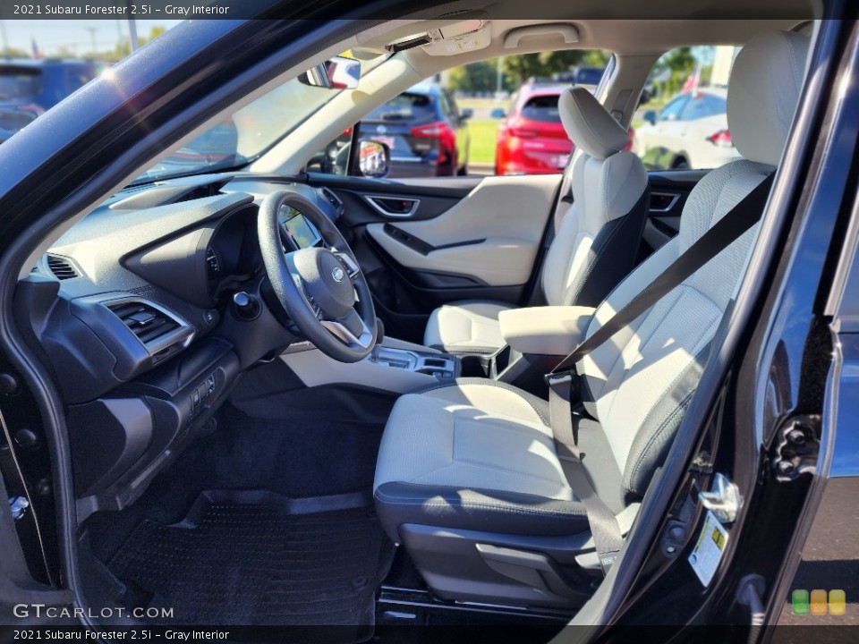 Gray Interior Photo for the 2021 Subaru Forester 2.5i #146581365