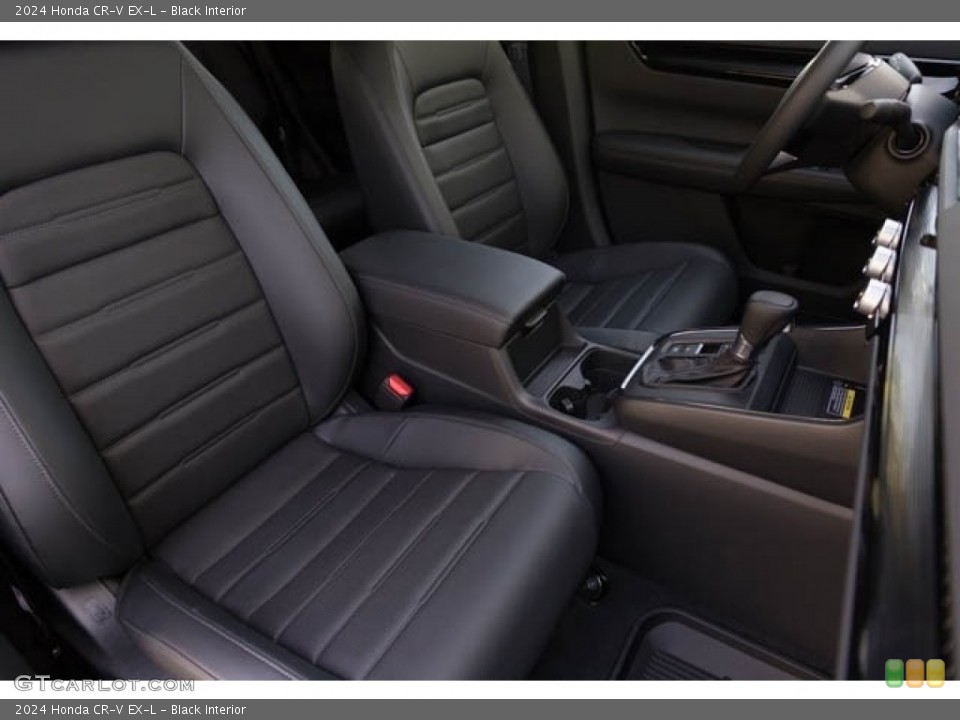 Black Interior Front Seat for the 2024 Honda CR-V EX-L #146581401