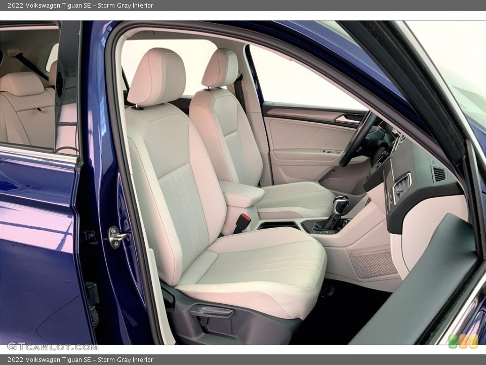 Storm Gray Interior Front Seat for the 2022 Volkswagen Tiguan SE #146581863
