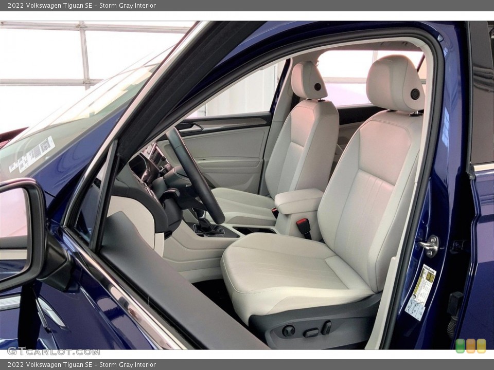 Storm Gray Interior Front Seat for the 2022 Volkswagen Tiguan SE #146582147
