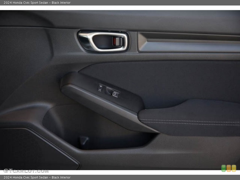 Black Interior Door Panel for the 2024 Honda Civic Sport Sedan #146582171