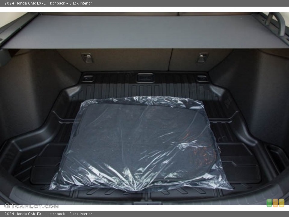 Black Interior Trunk for the 2024 Honda Civic EX-L Hatchback #146582247