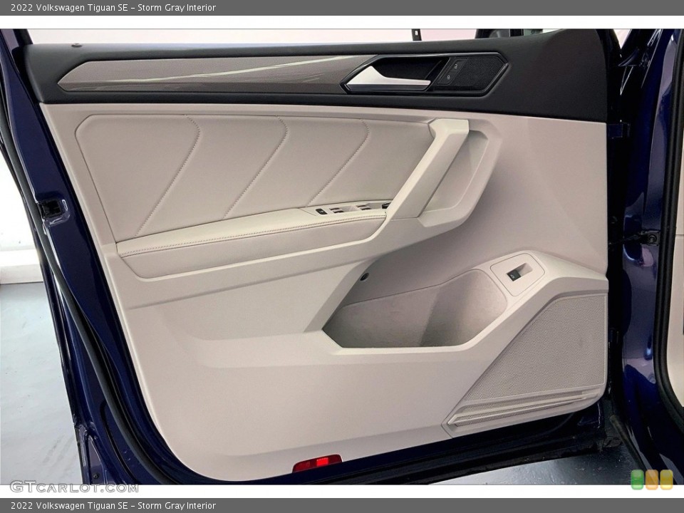 Storm Gray Interior Door Panel for the 2022 Volkswagen Tiguan SE #146582315
