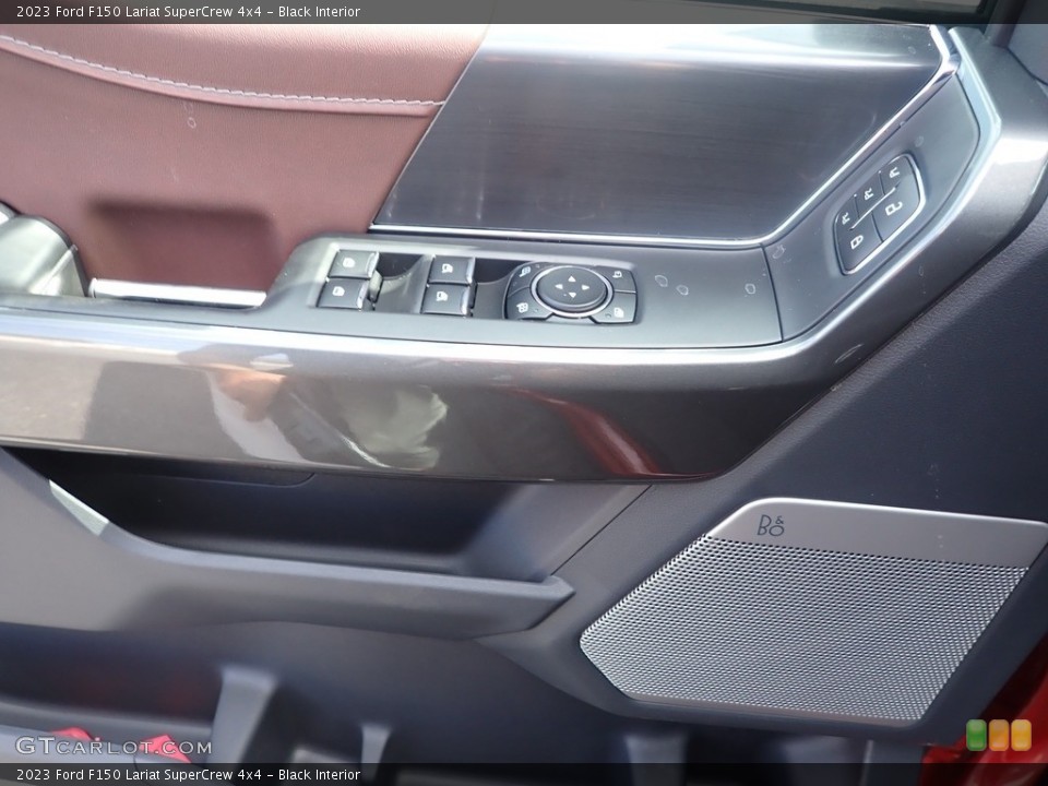 Black Interior Door Panel for the 2023 Ford F150 Lariat SuperCrew 4x4 #146582317