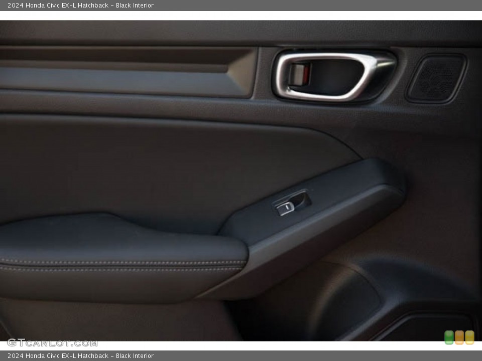 Black Interior Door Panel for the 2024 Honda Civic EX-L Hatchback #146582425