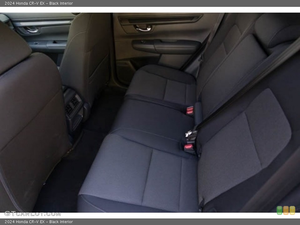 Black Interior Rear Seat for the 2024 Honda CR-V EX #146583447