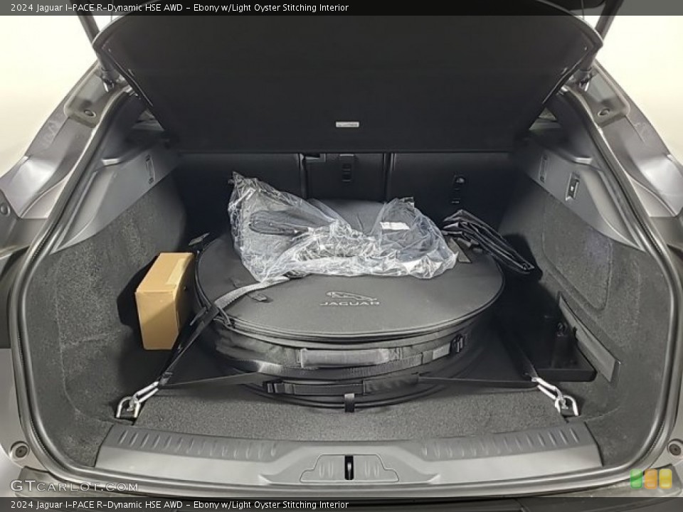 Ebony w/Light Oyster Stitching Interior Trunk for the 2024 Jaguar I-PACE R-Dynamic HSE AWD #146583453