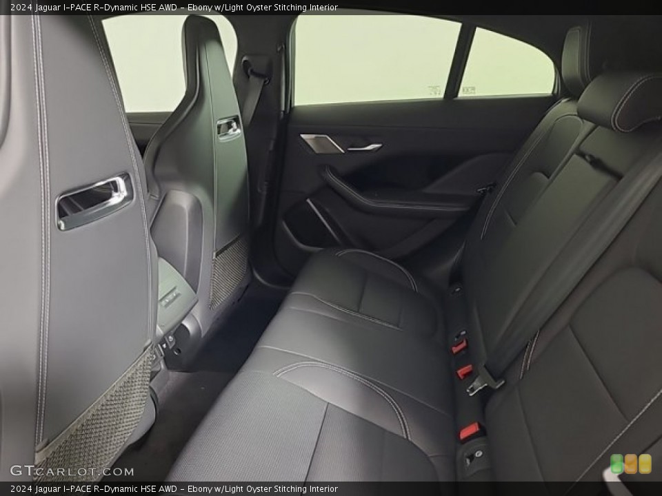 Ebony w/Light Oyster Stitching Interior Rear Seat for the 2024 Jaguar I-PACE R-Dynamic HSE AWD #146583636