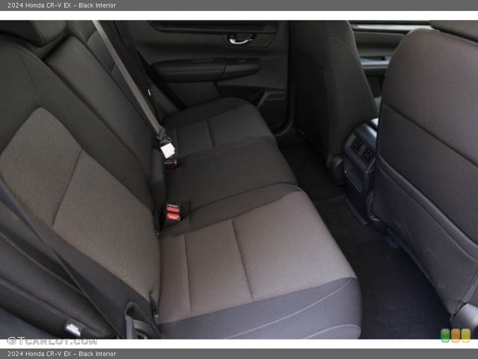 Black Interior Rear Seat for the 2024 Honda CR-V EX #146583698
