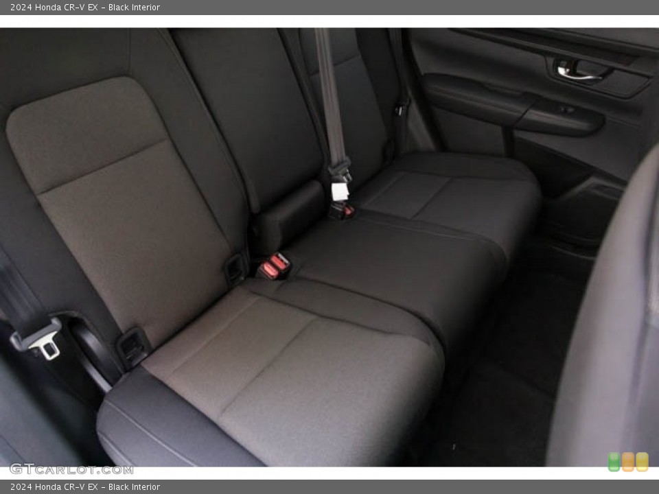 Black Interior Rear Seat for the 2024 Honda CR-V EX #146583719