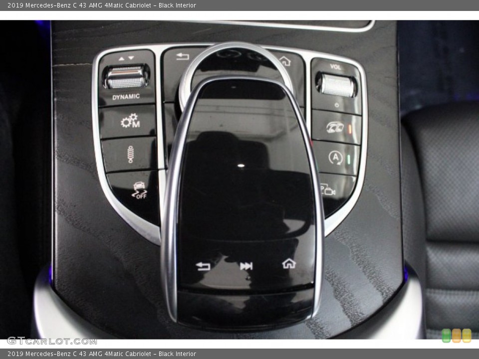 Black Interior Controls for the 2019 Mercedes-Benz C 43 AMG 4Matic Cabriolet #146583773