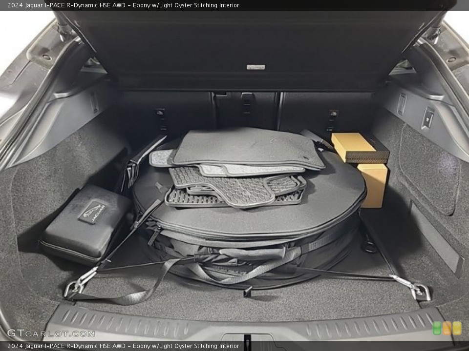 Ebony w/Light Oyster Stitching Interior Trunk for the 2024 Jaguar I-PACE R-Dynamic HSE AWD #146583957