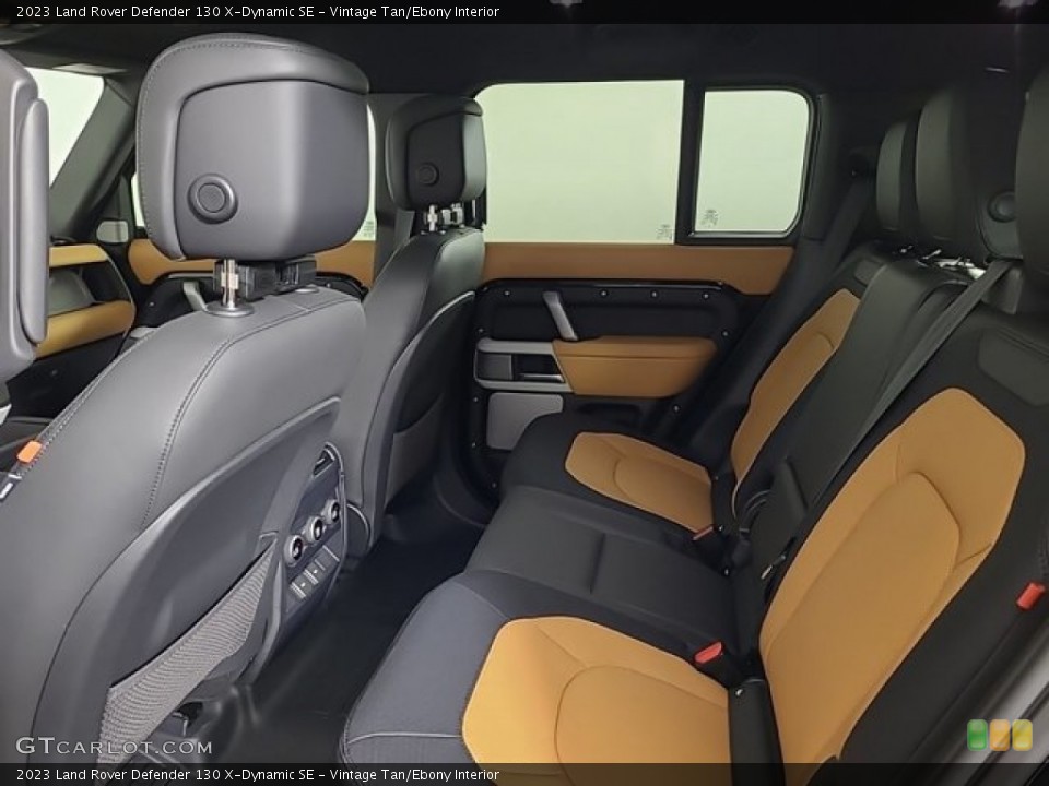 Vintage Tan/Ebony Interior Rear Seat for the 2023 Land Rover Defender 130 X-Dynamic SE #146584045