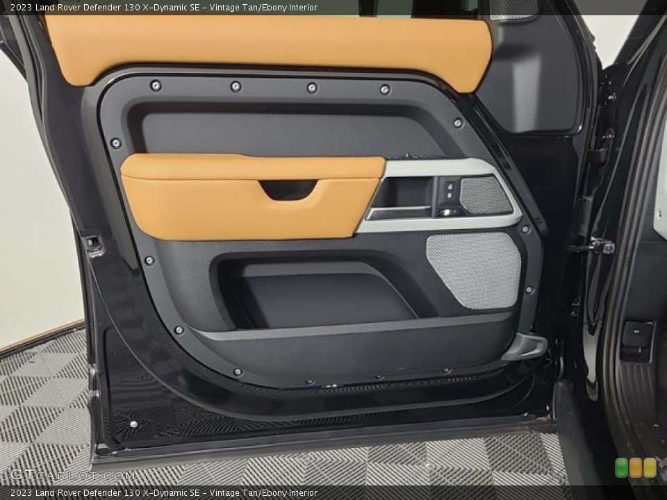 Vintage Tan/Ebony Interior Door Panel for the 2023 Land Rover Defender 130 X-Dynamic SE #146584116
