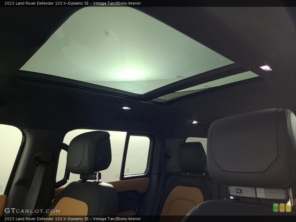 Vintage Tan/Ebony Interior Sunroof for the 2023 Land Rover Defender 130 X-Dynamic SE #146584212