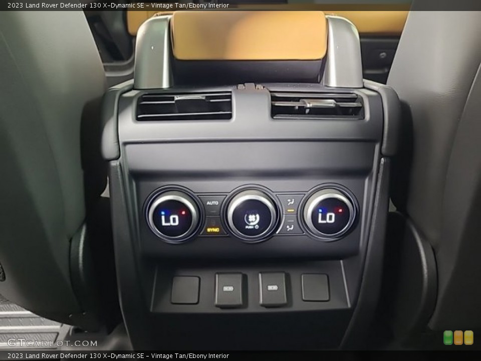 Vintage Tan/Ebony Interior Controls for the 2023 Land Rover Defender 130 X-Dynamic SE #146584230