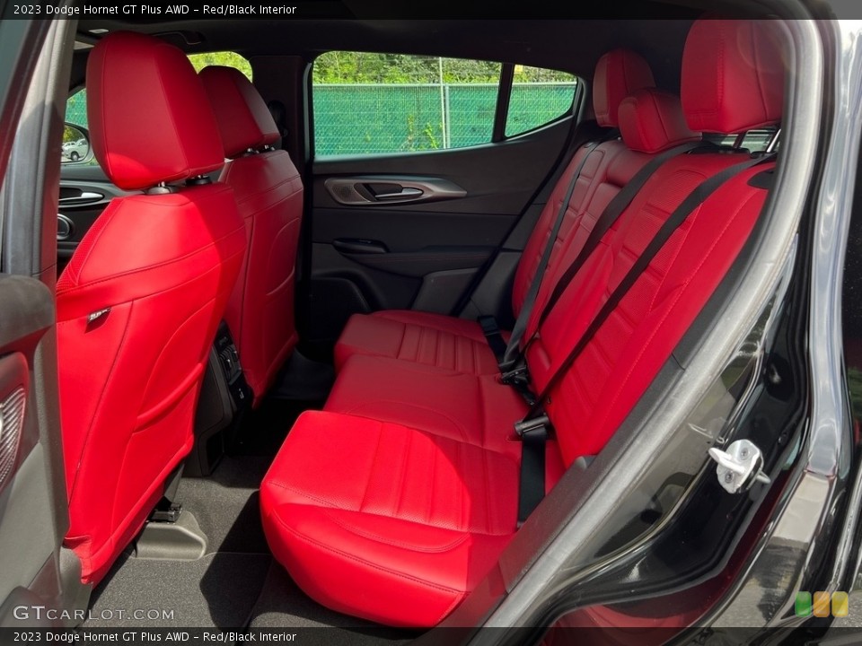 Red/Black 2023 Dodge Hornet Interiors