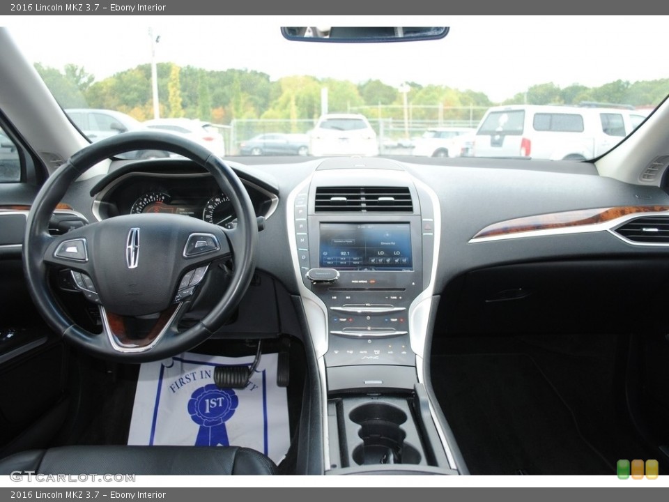 Ebony Interior Dashboard for the 2016 Lincoln MKZ 3.7 #146584335