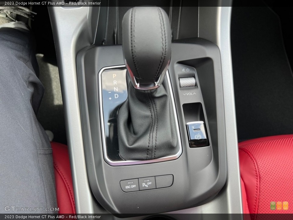 Red/Black Interior Transmission for the 2023 Dodge Hornet GT Plus AWD #146584348