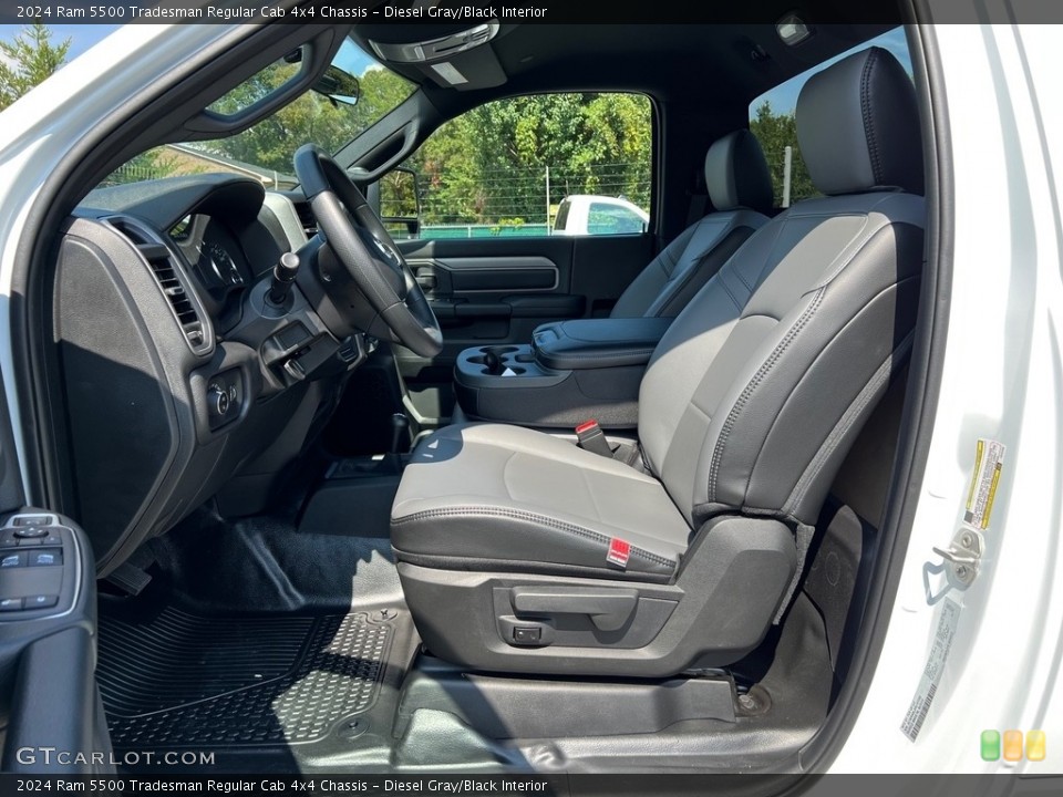 Diesel Gray/Black Interior Photo for the 2024 Ram 5500 Tradesman Regular Cab 4x4 Chassis #146584499