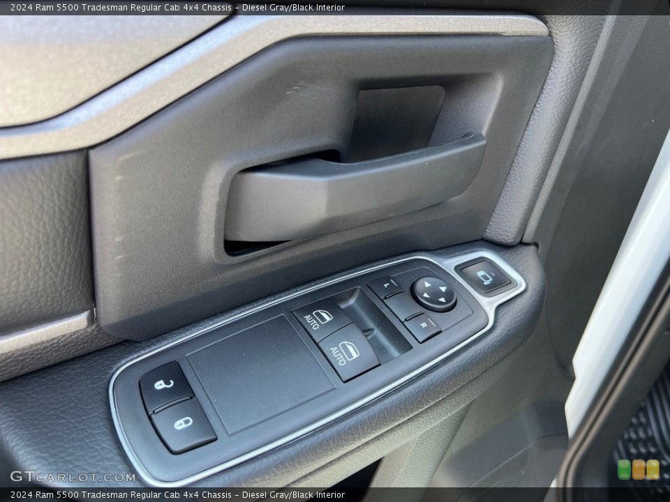 Diesel Gray/Black Interior Door Panel for the 2024 Ram 5500 Tradesman Regular Cab 4x4 Chassis #146584508