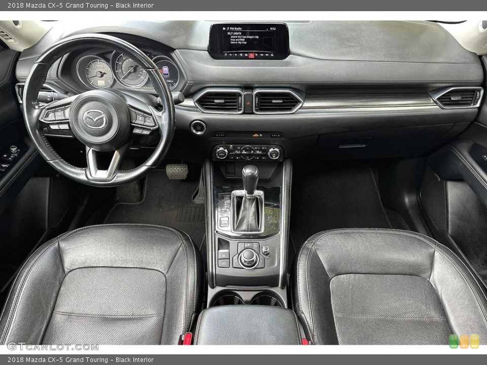 Black Interior Prime Interior for the 2018 Mazda CX-5 Grand Touring #146585545
