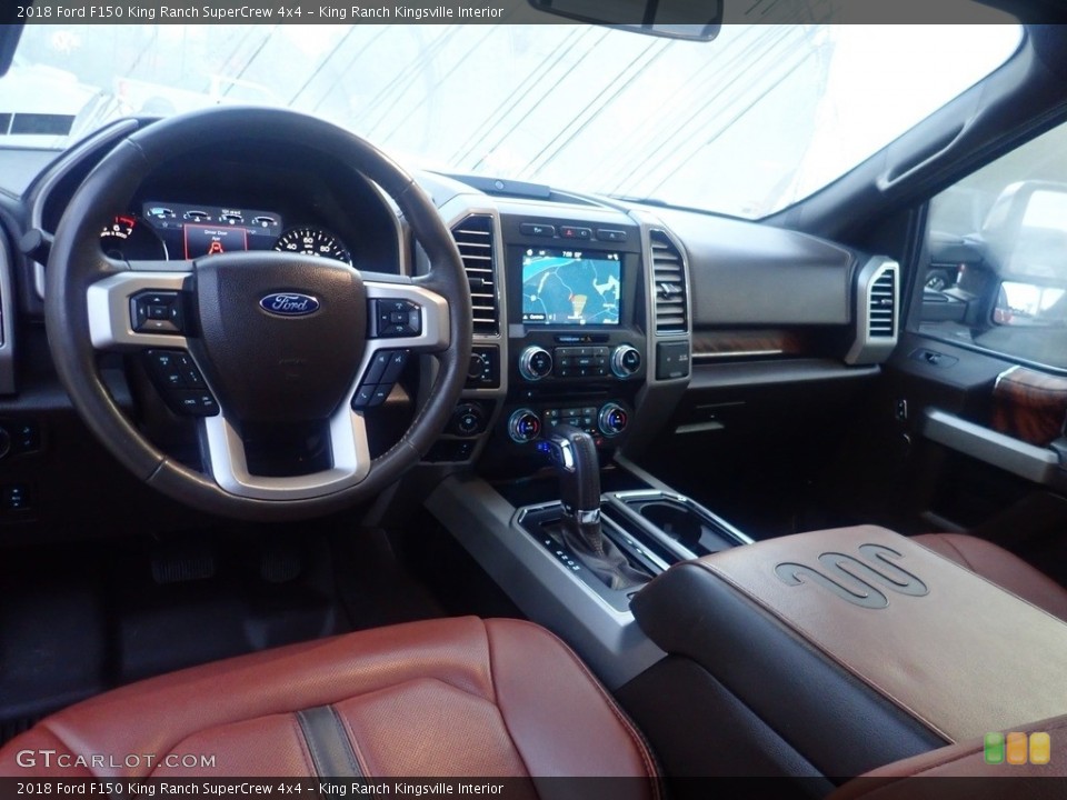 King Ranch Kingsville Interior Photo for the 2018 Ford F150 King Ranch SuperCrew 4x4 #146585634