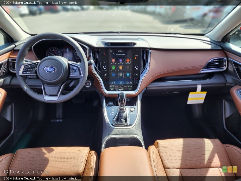 Java Brown Interior Prime Interior for the 2024 Subaru Outback Touring #146585675