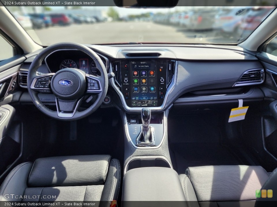 Slate Black Interior Dashboard for the 2024 Subaru Outback Limited XT #146585924