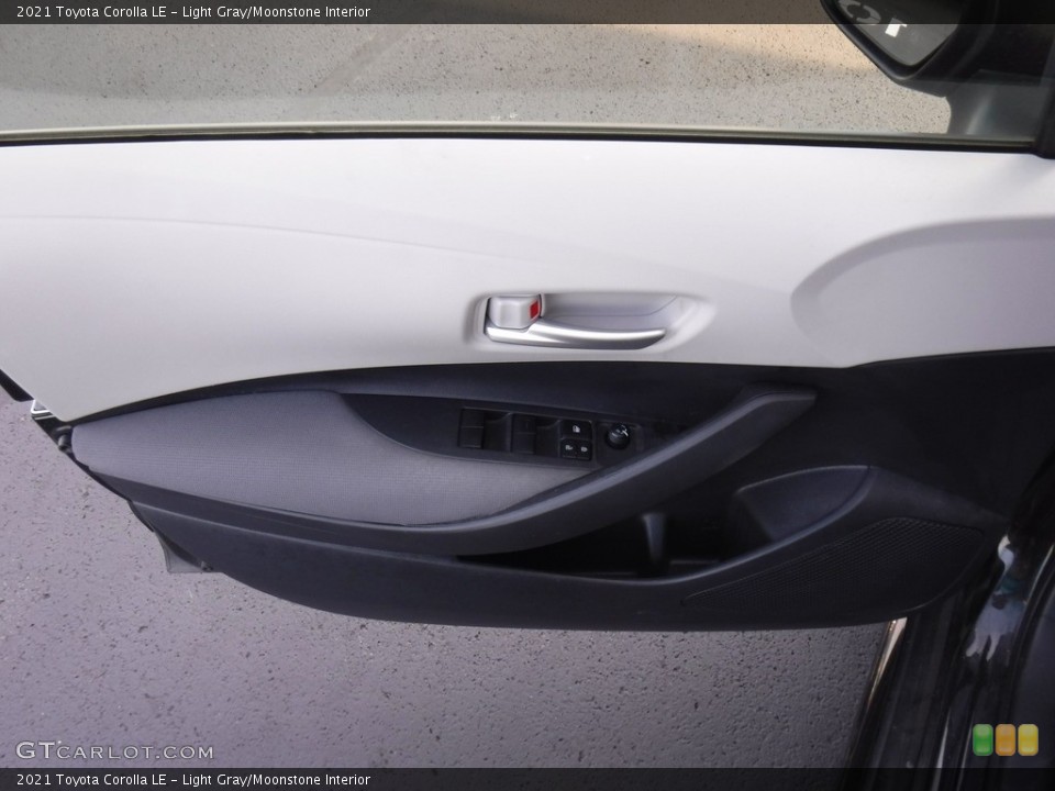 Light Gray/Moonstone Interior Door Panel for the 2021 Toyota Corolla LE #146586316