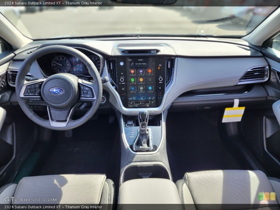 Titanium Gray Interior Dashboard for the 2024 Subaru Outback Limited XT #146586447