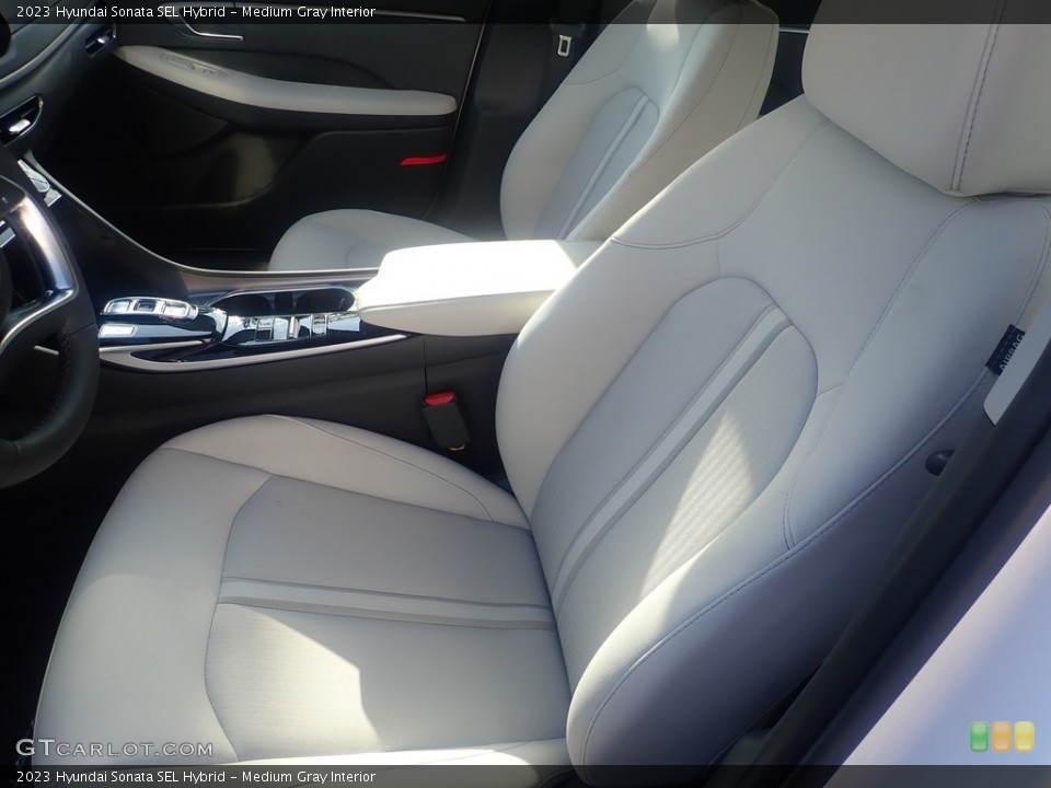 Medium Gray Interior Front Seat for the 2023 Hyundai Sonata SEL Hybrid #146587160