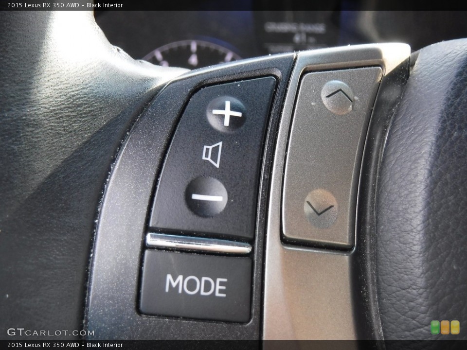 Black Interior Steering Wheel for the 2015 Lexus RX 350 AWD #146587186
