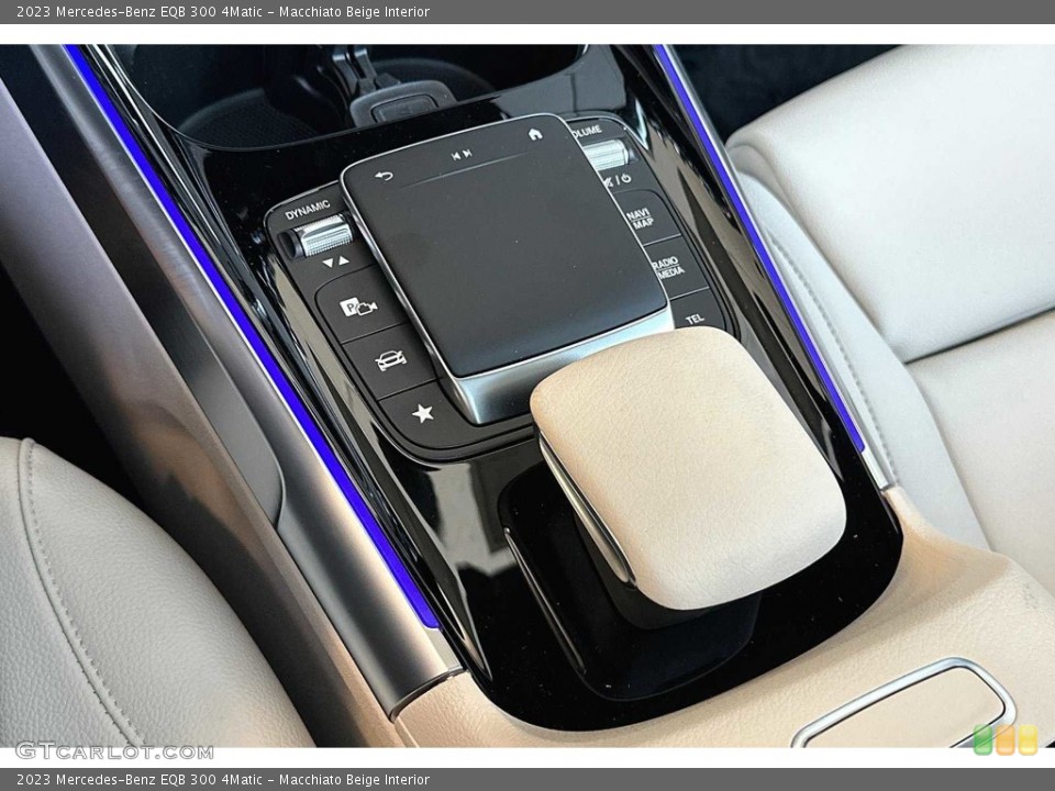 Macchiato Beige Interior Controls for the 2023 Mercedes-Benz EQB 300 4Matic #146587549