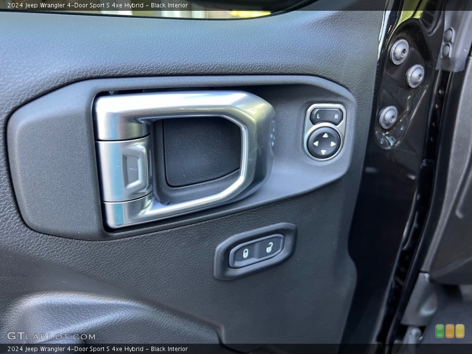 Black Interior Door Panel for the 2024 Jeep Wrangler 4-Door Sport S 4xe Hybrid #146587818