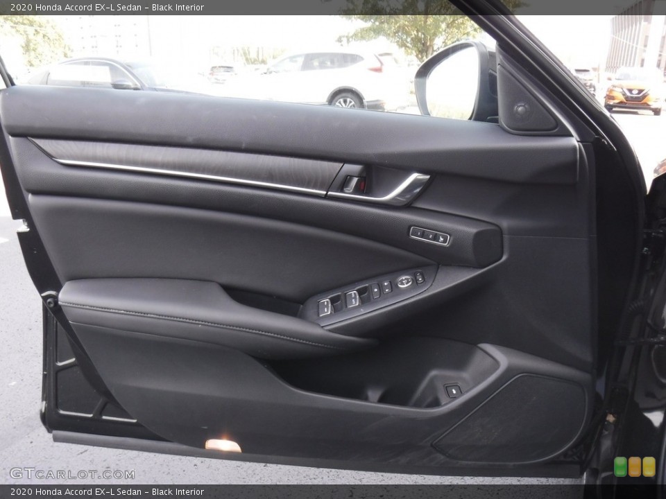 Black Interior Door Panel for the 2020 Honda Accord EX-L Sedan #146589305