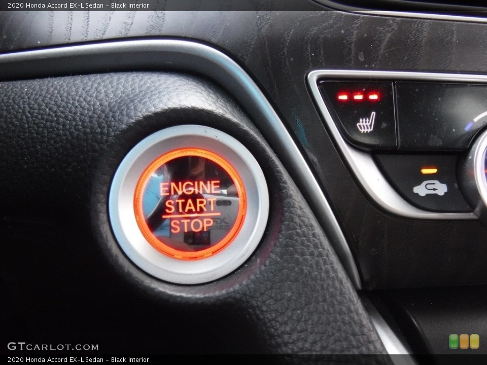Black Interior Controls for the 2020 Honda Accord EX-L Sedan #146589365